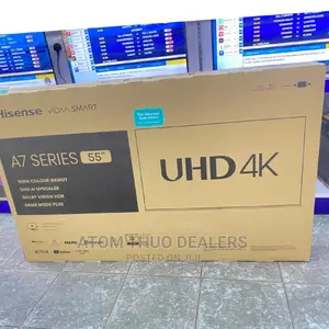 *Hisense 55" Smart A7 Flameless Tv.