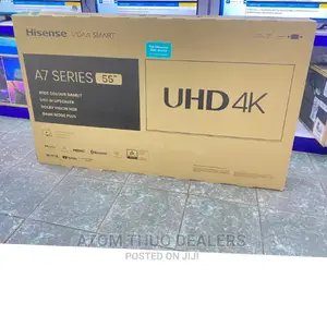 *Hisense 55" Smart A7 Flameless Tv.
