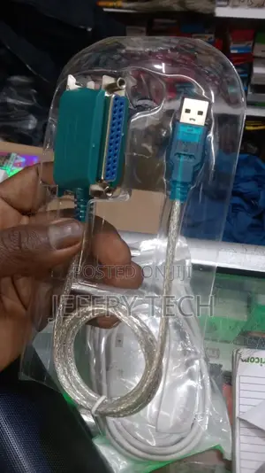 USB 2.0 Print/Parallel 2 in 1 Converter(Blue)