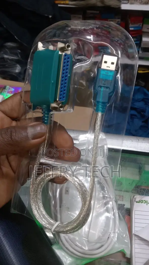USB 2.0 Print/Parallel 2 in 1 Converter(Blue)
