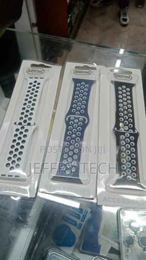 Straps for Series 5/4/3/2/1 Blue Dot Black 38/40 Mm Smart Wa - thumbnail 2
