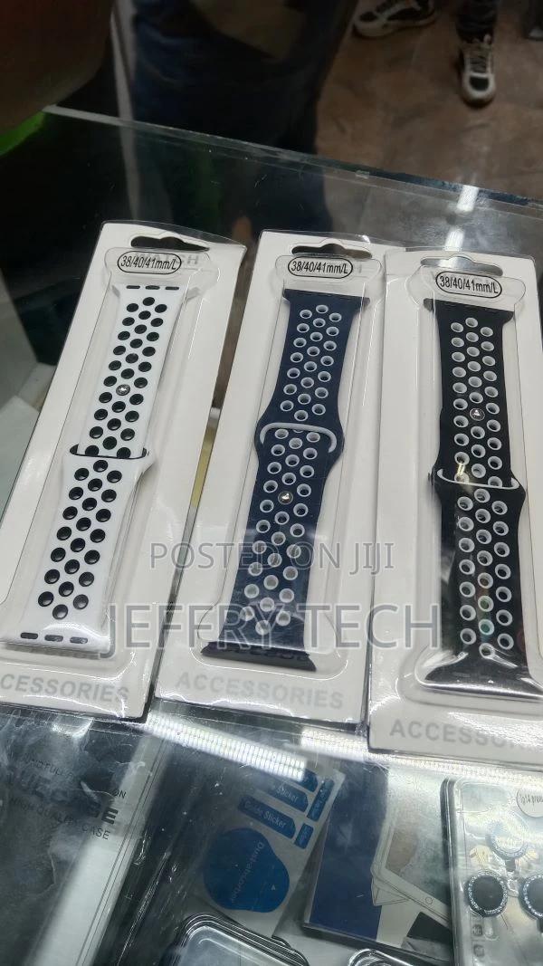 Straps for Series 5/4/3/2/1 Blue Dot Black 38/40 Mm Smart Wa - thumbnail 3