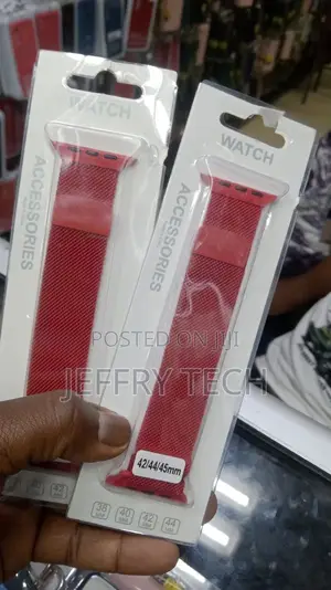 Magnetic Stainless Steel Mesh Band for Apple Watch 42, 44, 4