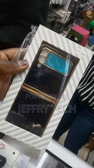 Black Marble Printed Case Cover for Samsung Galaxy Z Flip 3