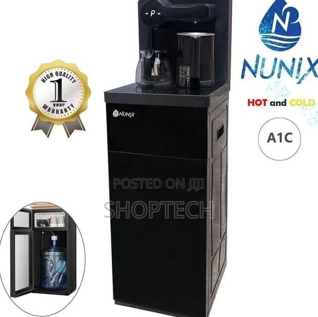 Black Nunix A1C BOTTOM LOAD Hot and Cold Dispenser