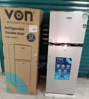 Von 136 Litres Double Door Refrigerator
