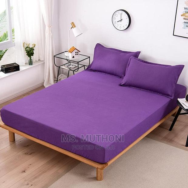 Waterproof Fitted Sheets Set + Cotton Pillow Cases - thumbnail 3