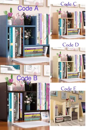 Desk Top Bookshelf Organizer
