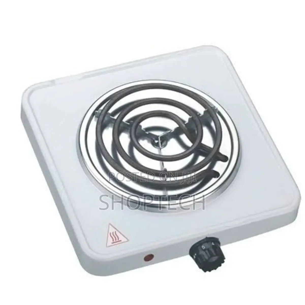 Single Electric Spiral Coil Plate