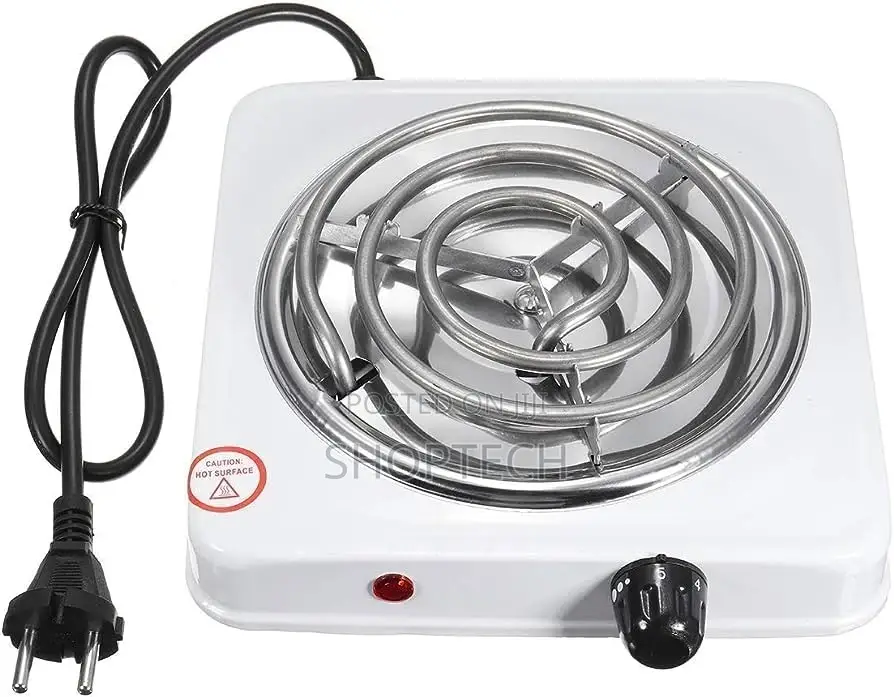 Single Electric Spiral Coil Plate