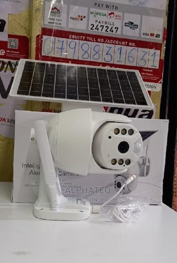 4g Solar PTZ Camera Wifi 2mp 4mp Solar CCTV Camera +Sim Slot - main view
