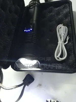 Strong Torch With Battery Indicator