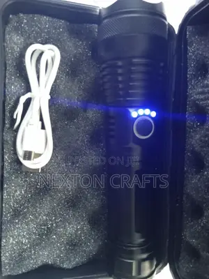 Strong Torch With Battery Indicator