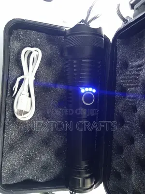 Strong Torch With Battery Indicator