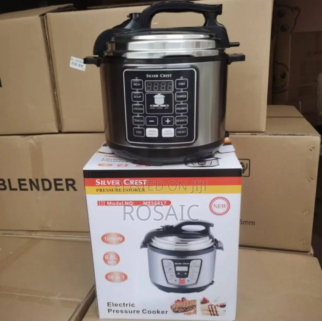 Silver Crest Electric Pressure Çooker 6litres