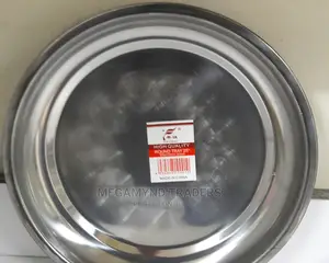 12pc Stainless Steel Plates/School Plates/Hotels Plates