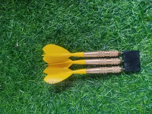 A Set Of 3 Steel Darts With Plastic Flights - 36g