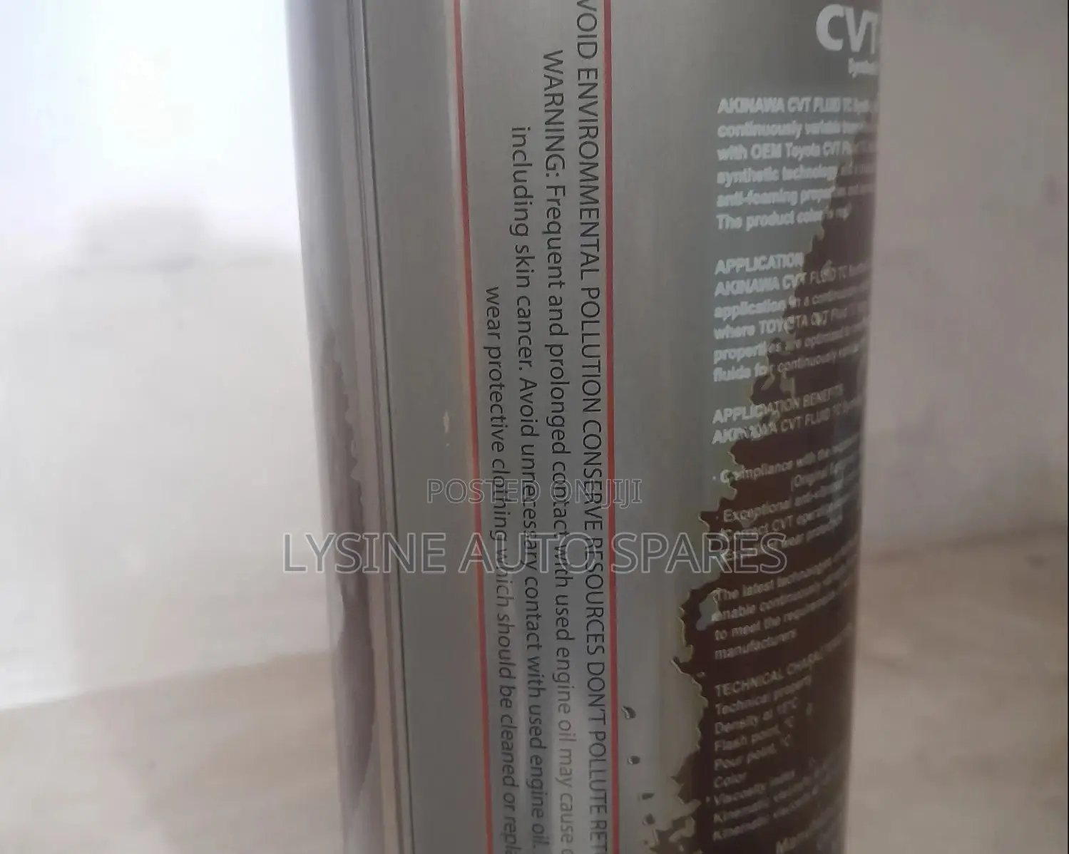 CVT Tc Gearbox Oil 1liter Japan