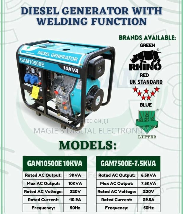 Welding Generator 10kva - main view