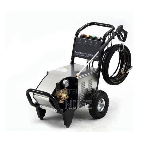 AICO Commercial Electric Carwash MACHINE Silver and Black - main view
