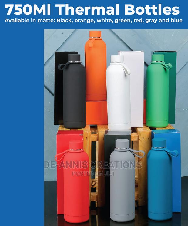 750ml Thermal Matte Bottles - main view