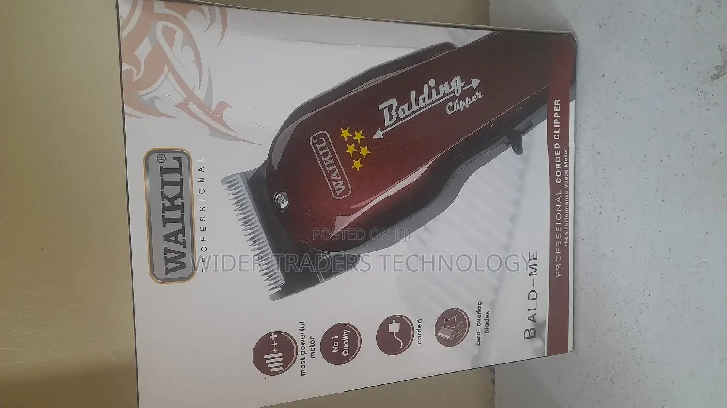 Wahl Balding Professional Corded Hair Clipper/Shaving Machin