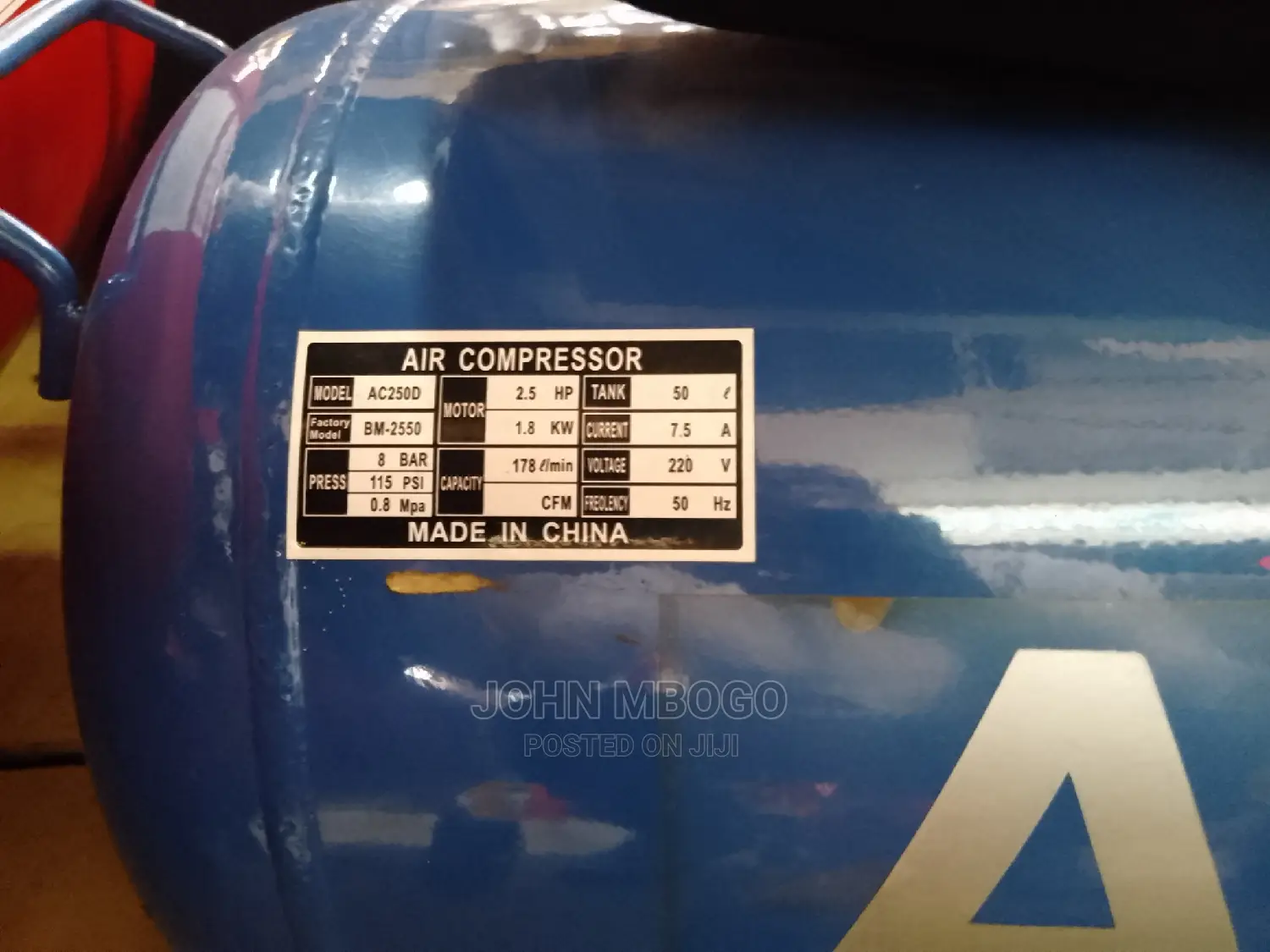 Electric Air Compressor 50l