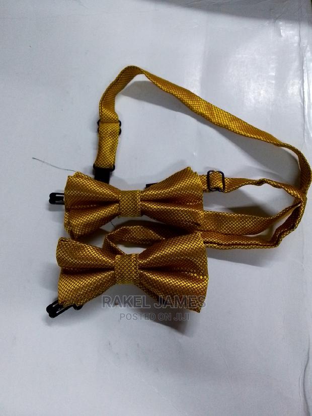 Kids Mastered Gold Bowtie - thumbnail 3