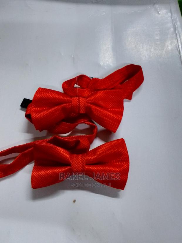Kids Red Bow Ties - thumbnail 3