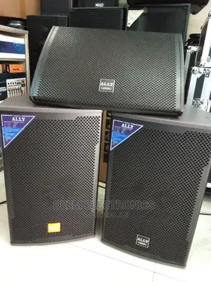 Monitor Speaker Ally 15" and 2 Midrange Speakers 1000 Watts