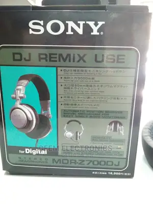 Sony DJ Remix Headphones MDR-700z