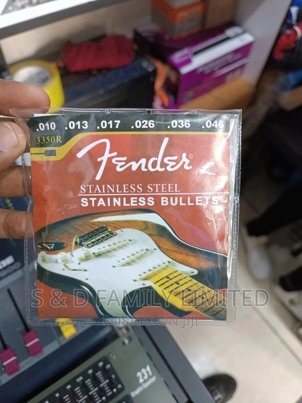 Fender Stainless Electric Strings - main view