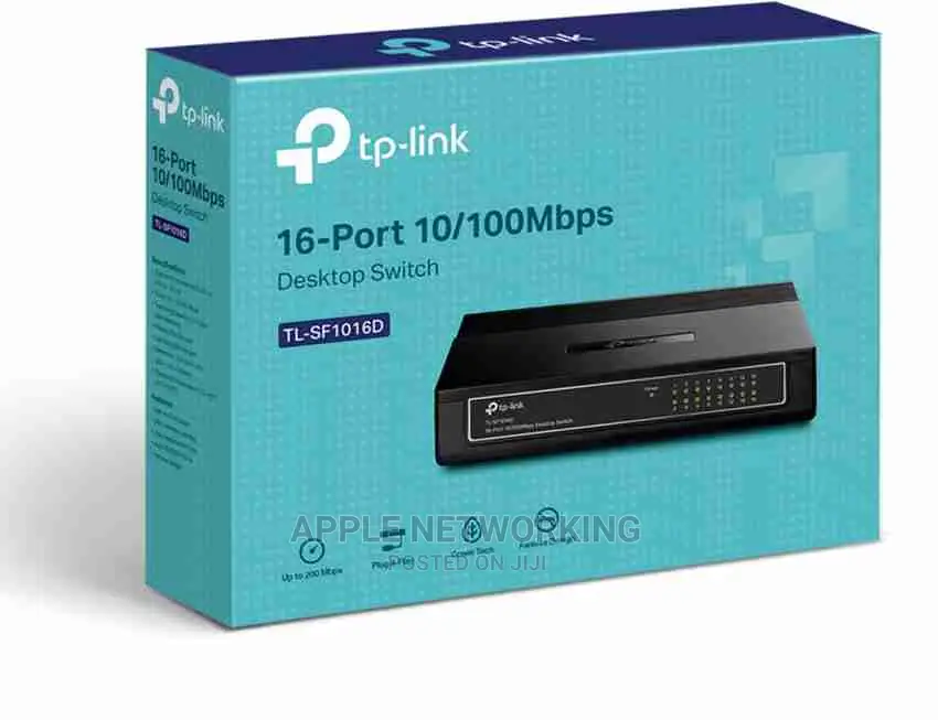 Tp-Link Tl-Sf1016d 16p Desktop Switch