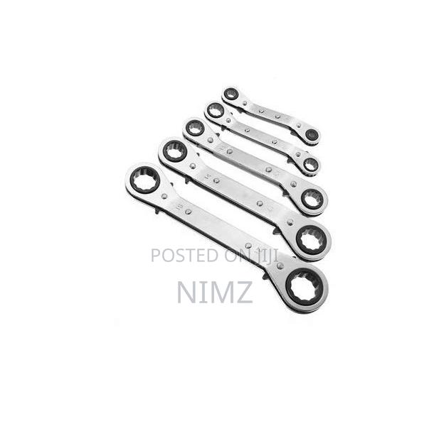 Offset Ring Ratchet Spanner Set (5 Pieces) - main view