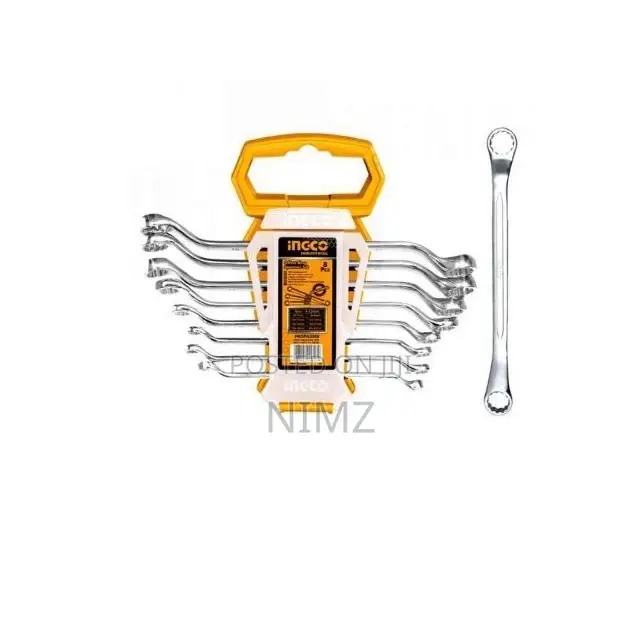Ingco 8pcs Combination Ring Spanner Set