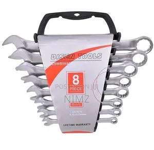 8pcs Combination Wrench Set Open Box Spanner (6-17mm)