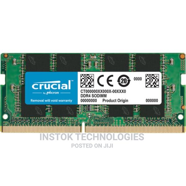 Crucial 8GB Laptop DDR4 3200 MHZ SODIMM Memory Module