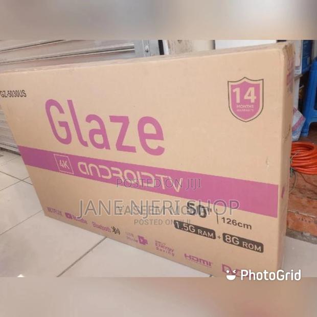 Flameless 50 Inches Glaze Tv