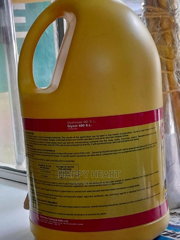 Glycel Herbicide (Glyphosate 480sl) 5litres - thumbnail 2