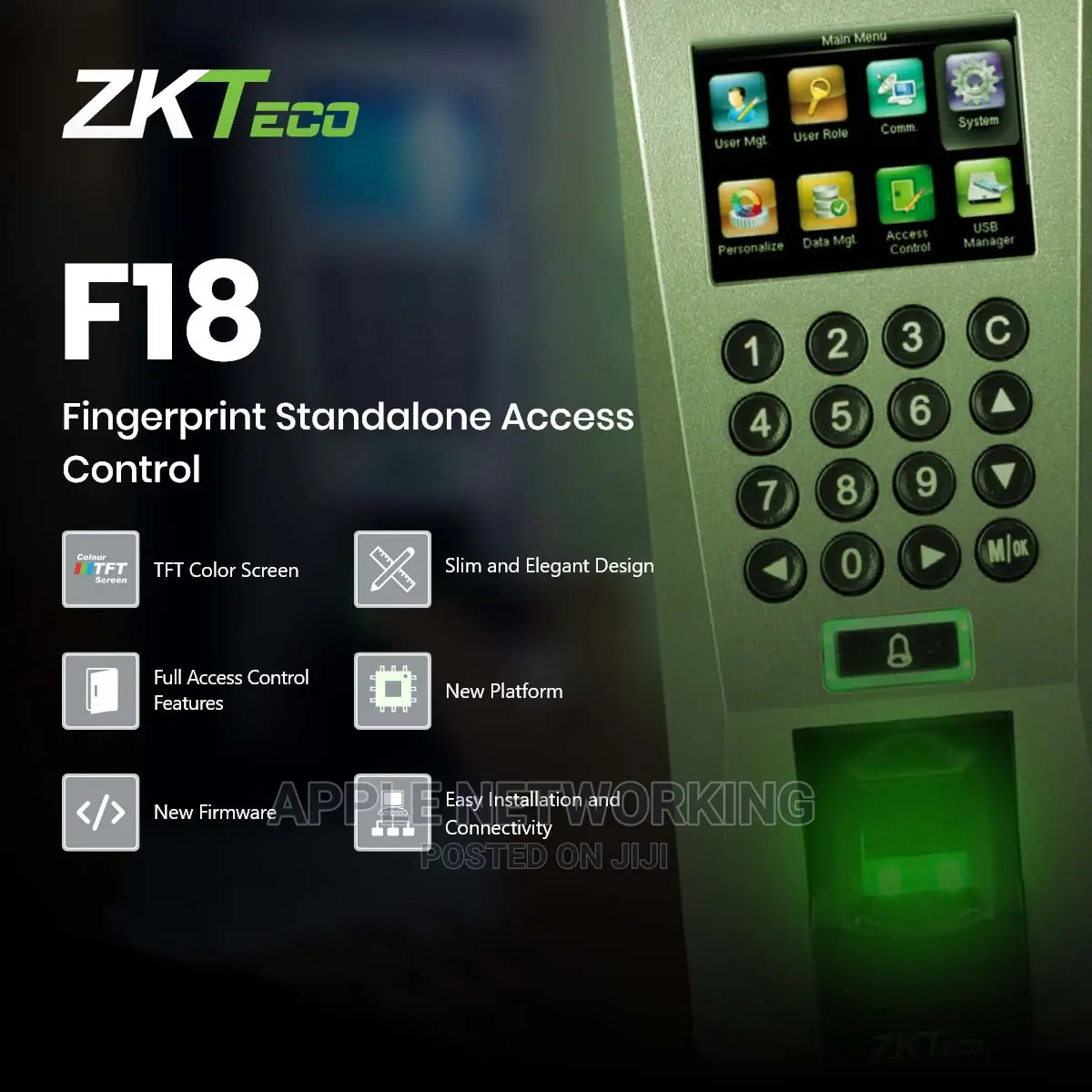 Zkteco F18