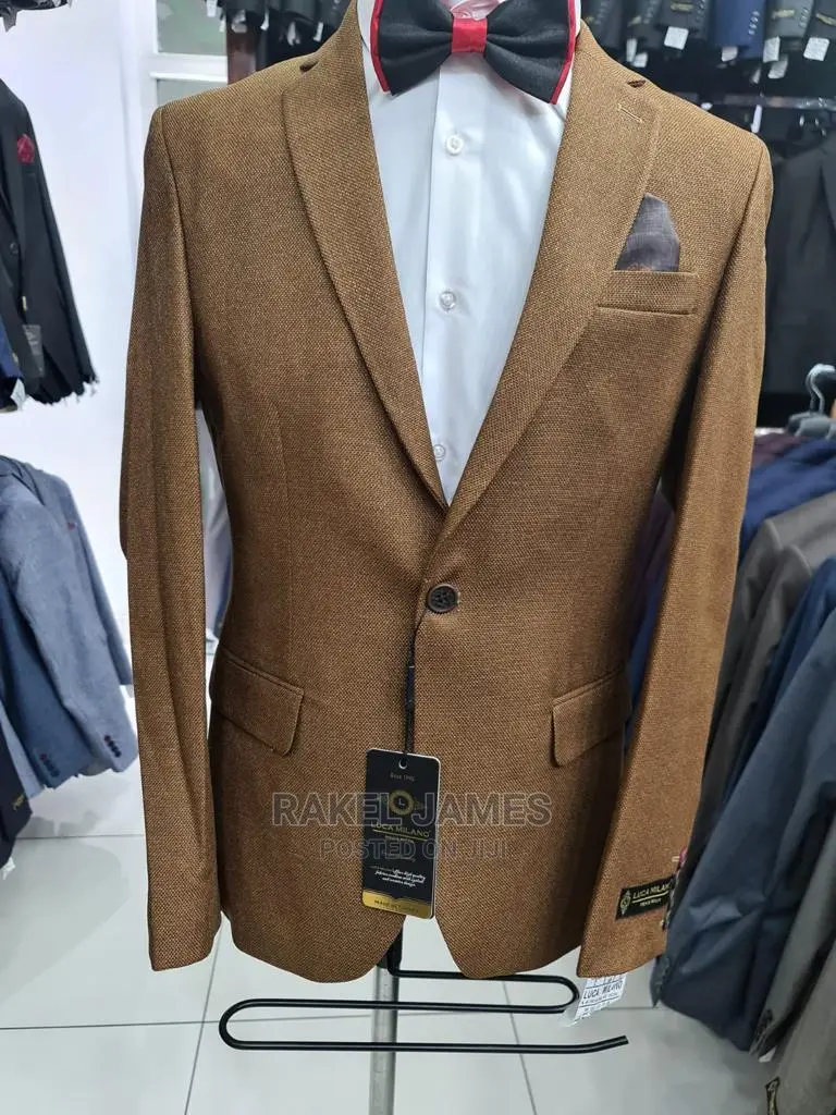 Men Gold Blazer