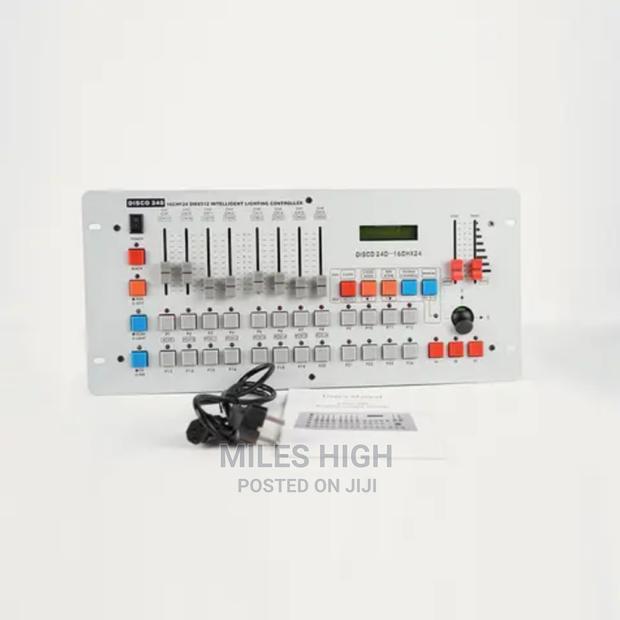 DMX Stage Lights Controller - main view