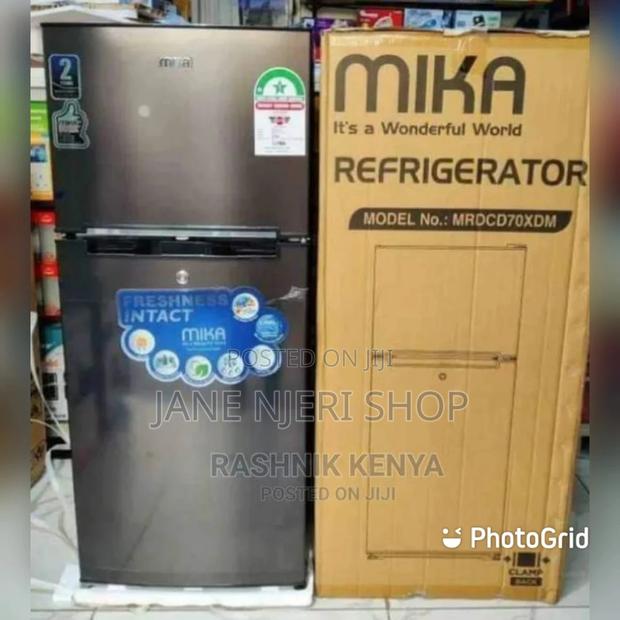 Mika 118 Liters Fridge Double Door Quality