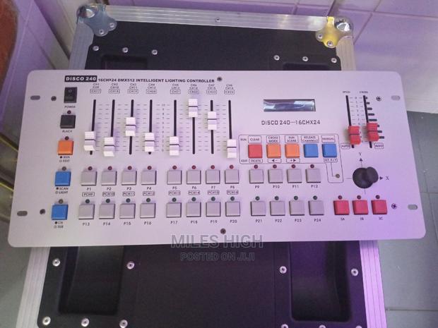 Disco DMX Lighting Console - main view