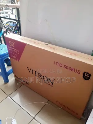 Flameless Vitron 50 Inches Android Tv