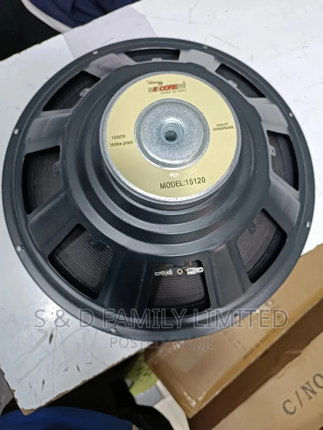 5 Core 15 Inch Naked Speaker 15120