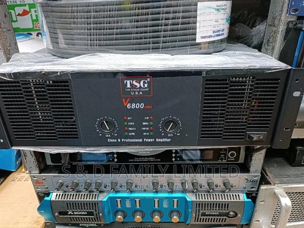 TSG V6800 Ex-Uk Power Amplifier - main view