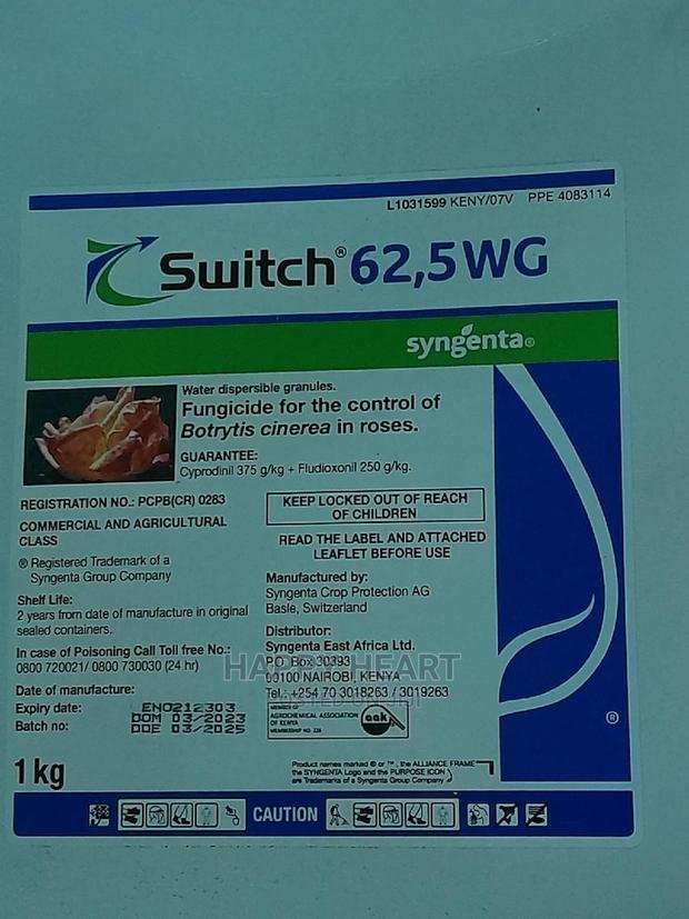 Switch 62.5 Wg Fungicide
