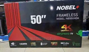 Nobel 50” Frameless Ultra HD Android Tv, Netflix