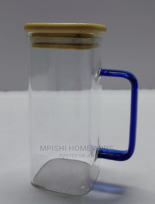 Square Smoothie Glasses With Bamboo Lid - thumbnail 7